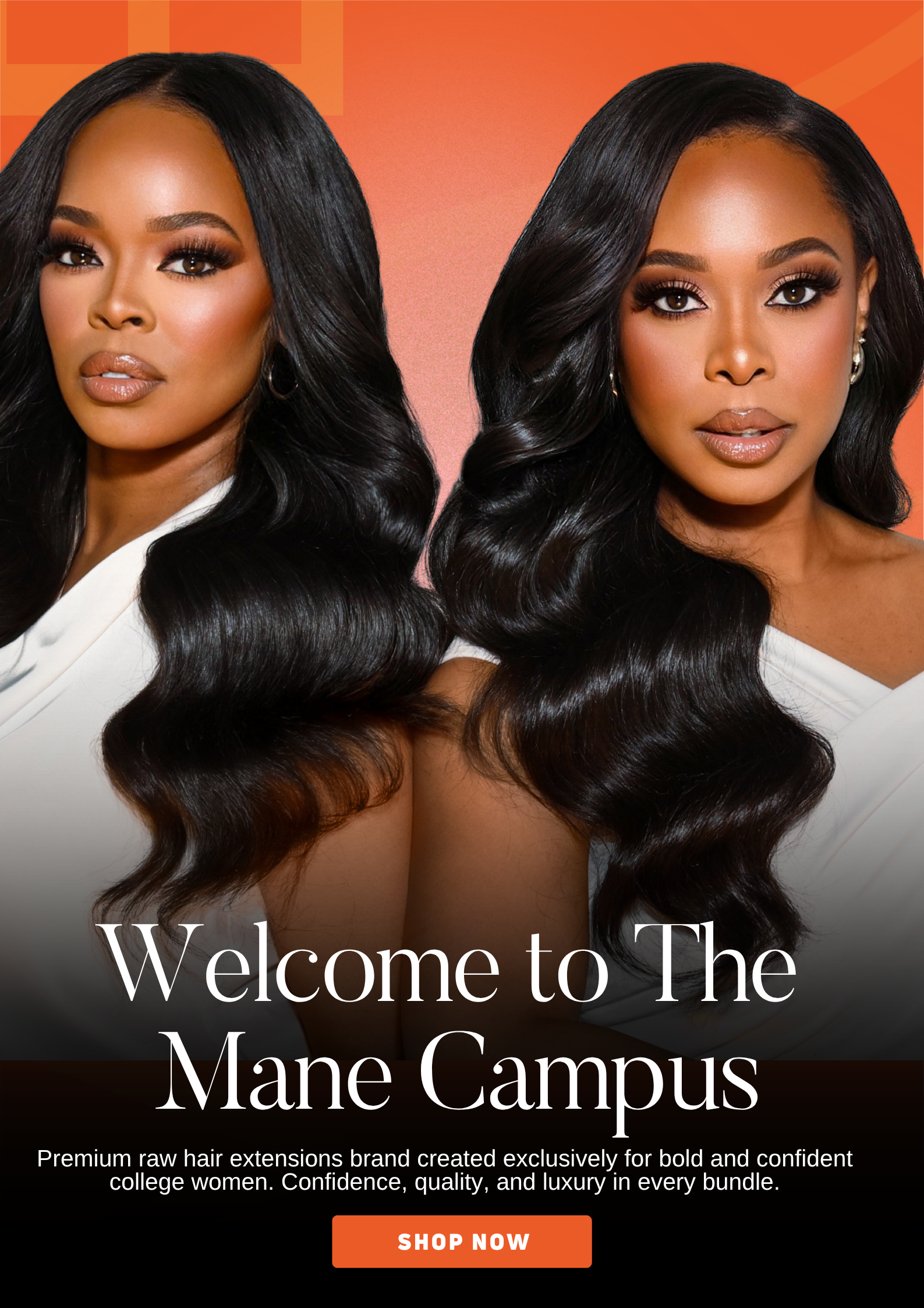 Premium Natural Wave Raw Hair Extensions for effortless everyday styling.
