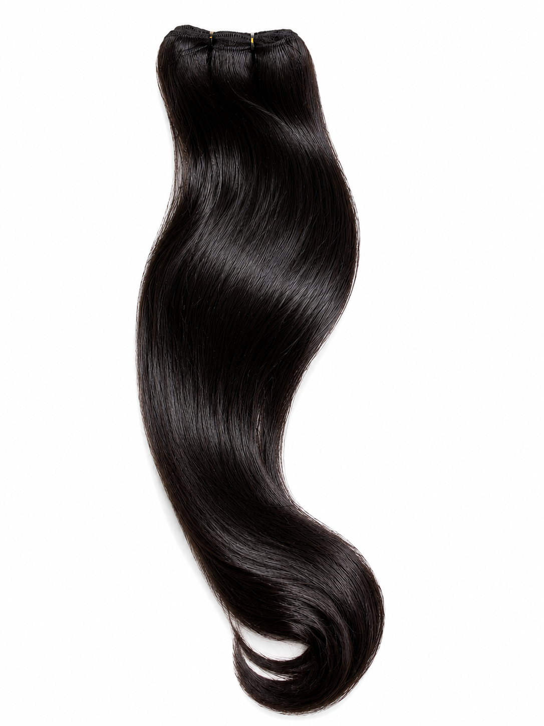 Luxury Raw Indonesian Natural Wave Hair Extension featuring soft waves and natural movement.